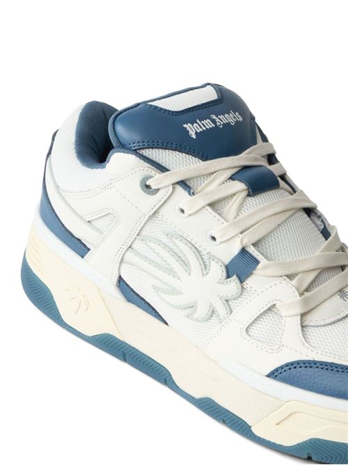 Sneakers uomo Palm Angels Palm Skate bianche con dettagli a contrasto PALM ANGELS | PMIA10YS26LEA0010412